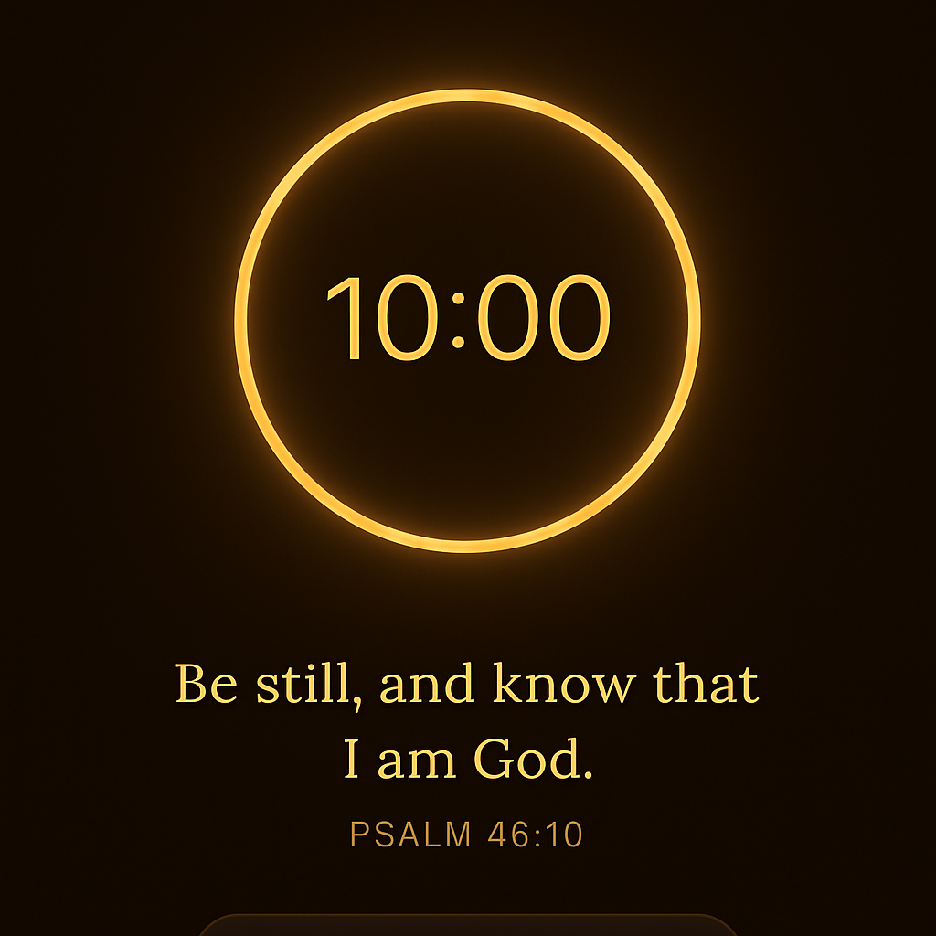 Hagah meditation timer screen